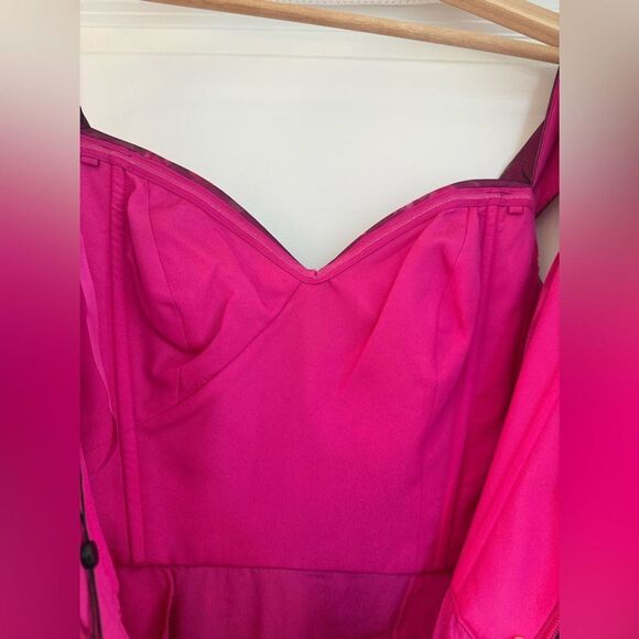 Dress the Population Aurea Floral Print Off the Shoulder Gown | retail $748 - Picture 16 of 16